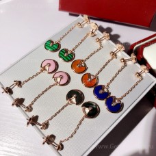 Orecchini Cartier Amulette de Cartier con diamanti in oro rosa