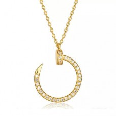 Collana Cartier Juste Un Clou Oro giallo diamanti Collana Cartier Juste Un Clou Oro giallo diamanti