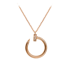 Collana Cartier Juste Un Clou Oro rosa Diamanti