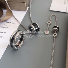 Set Bvlgari Save the Children in argento sterling e ceramica nera Set Bvlgari Save the Children in argento sterling e ceramica nera