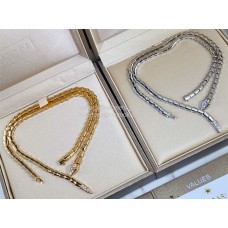 Bvlgari Serpenti Viper Collana dalle forme eleganti Copia in oro giallo/oro bianco