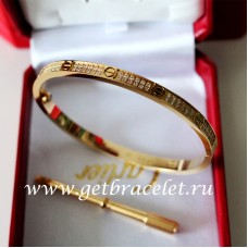 Bracciale Cartier Love SM Oro giallo con diamanti Bracciale Cartier Love SM Oro giallo con diamanti