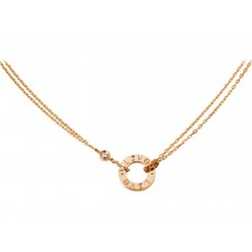 Collana Cartier Love 2 Diamanti Oro Rosa Collana Cartier Love 2 Diamanti Oro Rosa