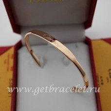 Bracciale aperto Cartier in oro rosa