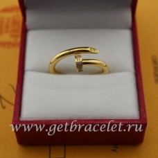 Anello Cartier Juste Un Clou Oro giallo con diamanti Anello Cartier Juste Un Clou Oro giallo con diamanti