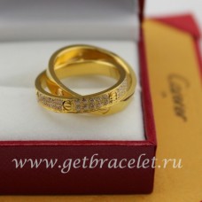 Anello LOVE Cartier Oro giallo Diamanti Anello LOVE Cartier Oro giallo Diamanti