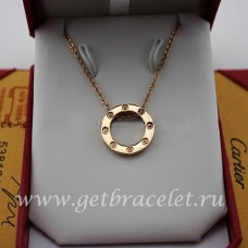 Collana LOVE in oro rosa Cartier Collana LOVE in oro rosa Cartier