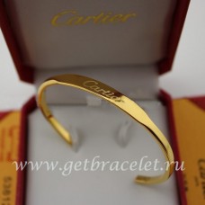 Bracciale aperto Cartier in oro giallo Bracciale aperto Cartier in oro giallo