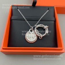 Collana con ancora Hermes in argento sterling Collana con ancora Hermes in argento sterling