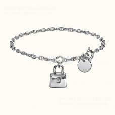 Bracciale Hermes Birkin in argento Saldi negli Stati Uniti