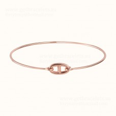 Bracciale Hermes Donna Ronde Argento/Oro rosa/Oro giallo Stile senza tempo Bracciale Hermes Donna Ronde Argento/Oro rosa/Oro giallo Stile senza tempo