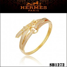Bracciale Hermes Debridee in oro con diamanti Bracciale Hermes Debridee in oro con diamanti