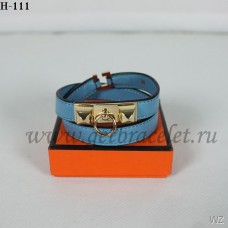 Bracciale Hermes Rivale a doppio giro in oro blu Bracciale Hermes Rivale a doppio giro in oro blu