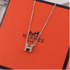 Hermes “H” Collana Dio Bianco Hermes “H” Collana Dio Bianco