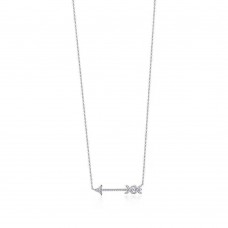 Tiffany Palomas Graffiti Arrow Diamanti Ciondolo Collana in argento sterling 925 UK