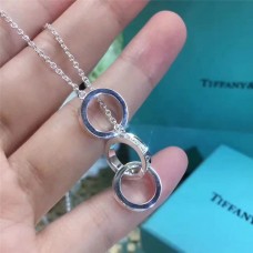 Tiffany 1837 Collana con pendente a tre cerchi Gioielli di fidanzamento da donna