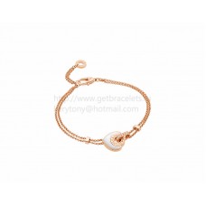 Bracciale BVLGARI BVLGARI Cuore in oro rosa con madreperla