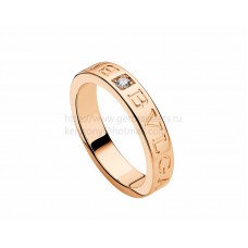 Anello BVLGARI BVLGARI in oro rosa e diamanti