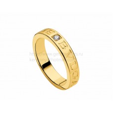 Anello BVLGARI BVLGARI in oro giallo e diamanti