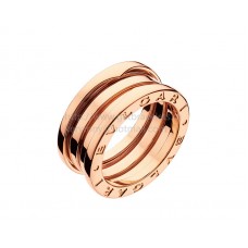 Anello Bvlgari B.zero1 a 3 fasce in oro rosa