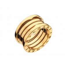 Anello Bvlgari B.zero1 in oro giallo a 4 fasce