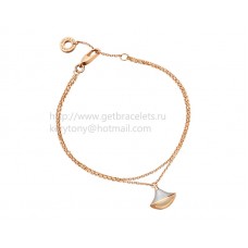 Bracciale Bvlgari DIVAS Dream in oro rosa con madreperla Bracciale Bvlgari DIVAS Dream in oro rosa con madreperla
