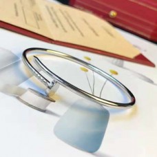 Cartier Juste Un Clou SM Bracciale in oro bianco