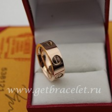 Anello Love Cartier In Oro Rosa