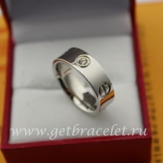 Anello Love Cartier In Oro Bianco Con 3 Diamanti