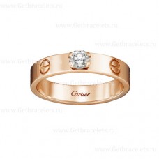Anello solitario Love di Cartier Anello solitario Love di Cartier