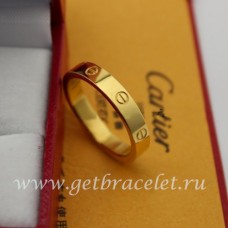 Fede nuziale Cartier Love in oro giallo