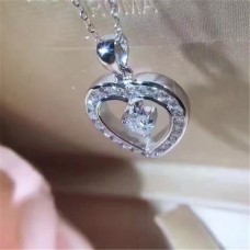 Tiffany Heart In Heart Collana con ciondolo in cristallo Listino prezzi USA
