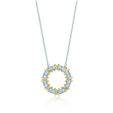 Tiffany Schlumberger Collana con catena a forma di sedici cerchi in pietra da donna Prezzo Canada