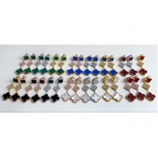 Orecchini Van Cleef Arpels Magic Alhambra 3 motivi con diamanti