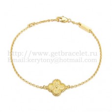 Bracciale Van Cleef Arpels Alhambra in oro giallo Bracciale Van Cleef Arpels Alhambra in oro giallo